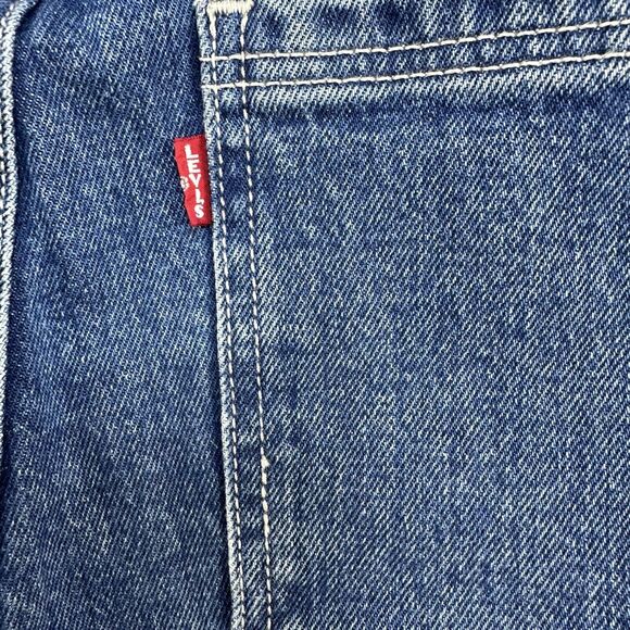 Levi’s Big E Wedgie Straight Womens Jeans 31x26 Crop Premium - Picture 14 of 15